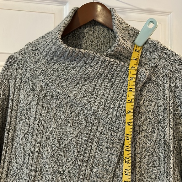RDI Cowl Snap Cable Sweater - Picture 10 of 12
